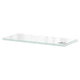 UTRUSTA shelf, glass, 80 cm, 2 pack