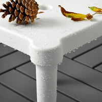 UTTER - Children's stool, in/outdoor/white - best price from Maltashopper.com 50357785