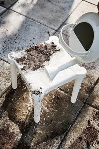 UTTER - Children's stool, in/outdoor/white - best price from Maltashopper.com 50357785