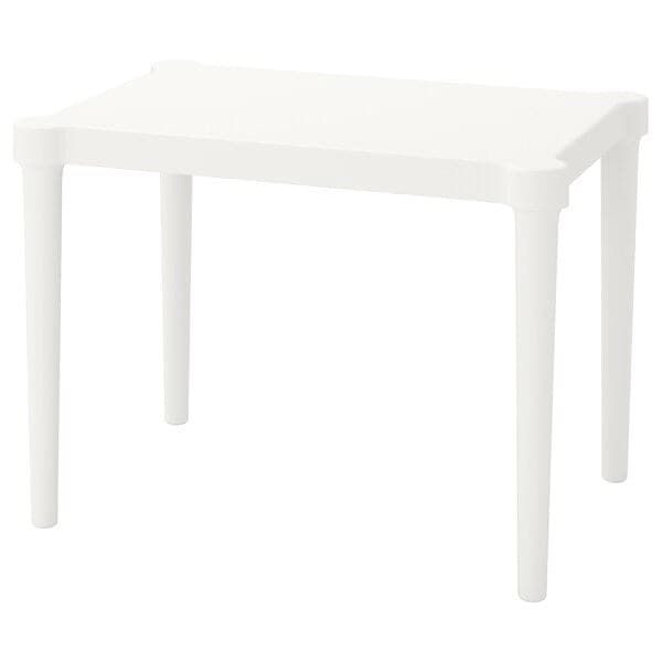 UTTER - Children's table, in/outdoor/white - best price from Maltashopper.com 60357737