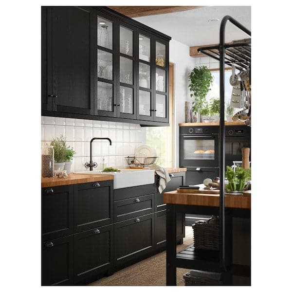 Ikea VADHOLMA - Rack for kitchen island, black