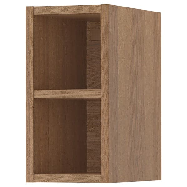 VADHOLMA - Open storage, brown/stained ash, 20x37x40 cm - best price from Maltashopper.com 60374336