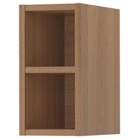 VADHOLMA - Open storage, brown/stained ash, 20x37x40 cm - best price from Maltashopper.com 60374336