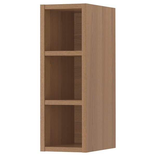 VADHOLMA - Open storage, brown/stained ash, 20x37x60 cm - best price from Maltashopper.com 60374341