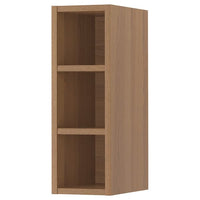 VADHOLMA - Open storage, brown/stained ash, 20x37x60 cm - best price from Maltashopper.com 60374341