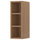VADHOLMA - VADHOLMA Open storage, brown/stained ash, 20x37x60 cm