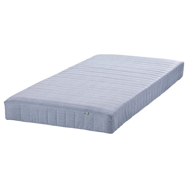Ikea VADSÖ Spring mattress - extra rigid/light blue 90x200 cm , 90x200 cm