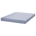VADSÖ sprung mattress, extra firm/light blue, 160x200 cm