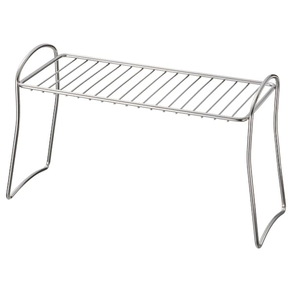 Ikea VÄLVÅRDAD - Dish drying shelf, stainless steel, 13x32 cm