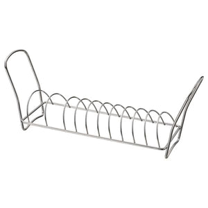 Ikea VÄLVÅRDAD - Dish drying rack, stainless steel, 12x32 cm