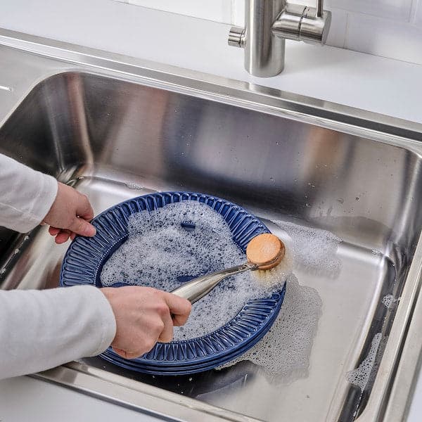 Ikea VÄLVÅRDAD - Dish-washing brush, stainless steel/beech