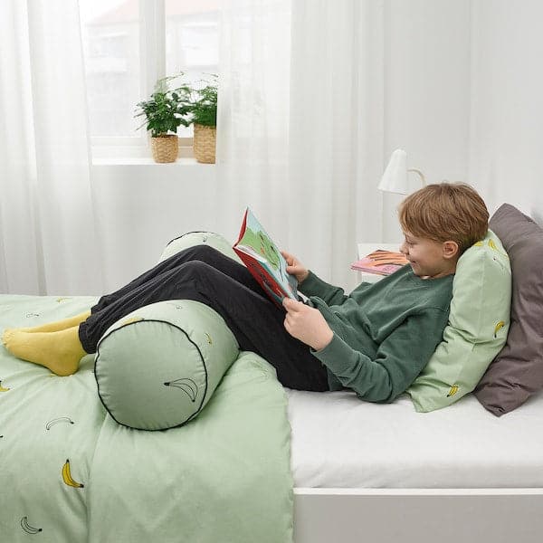 VÄNKRETS Pillow - pale green banana pattern 80 cm , - best price from Maltashopper.com 00491404
