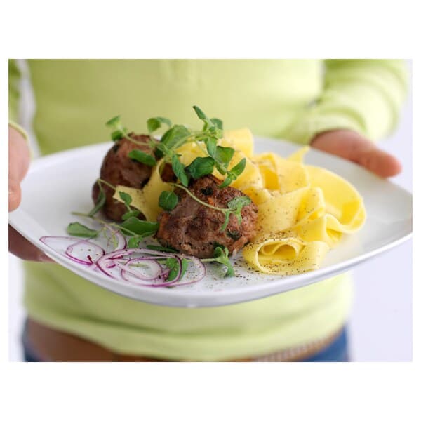 VÄRDERA - Plate, white, 25x25 cm - Premium  from Ikea - Just €6.99! Shop now at Maltashopper.com