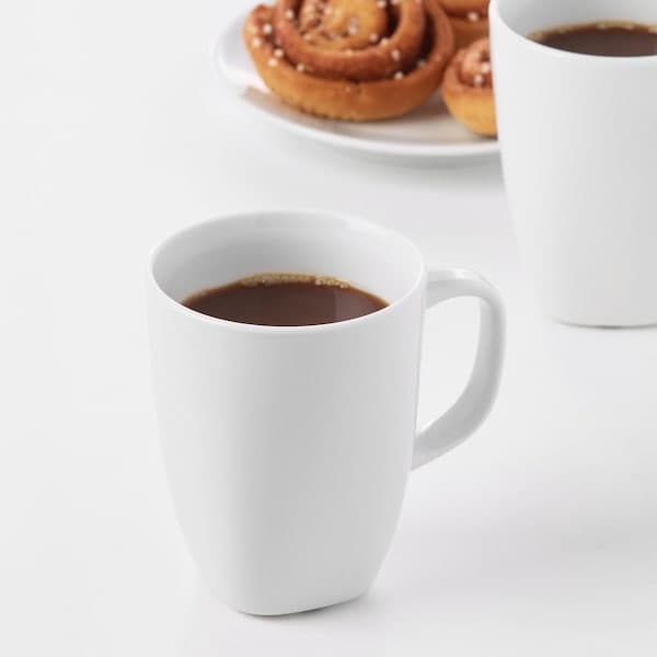 Ikea VÄRDERA - Mug, white, 30 cl