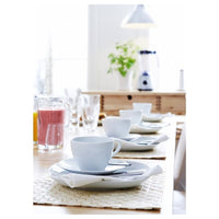 VÄRDERA - Coffee cup and saucer, white, 20 cl - best price from Maltashopper.com 60277463
