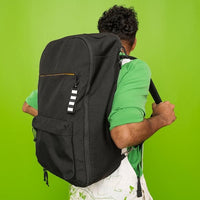 VÄRLDENS - Travel back pack, black, 33x17x55 cm/36 l - best price from Maltashopper.com 30487919