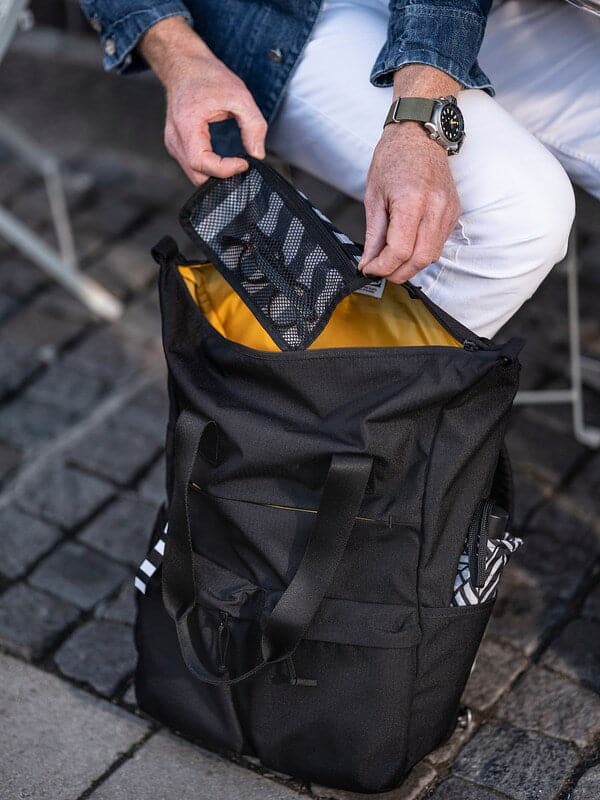 VÄRLDENS - Backpack, black, 31x15x49 cm/26 l - Premium Handbag & Wallet Accessories from Ikea - Just €45.99! Shop now at Maltashopper.com