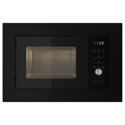 VÄRMD Microwave - black , - best price from Maltashopper.com 10430698