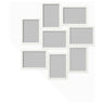 VÄXBO collage frame for 8 photos, white, 13x18 cm