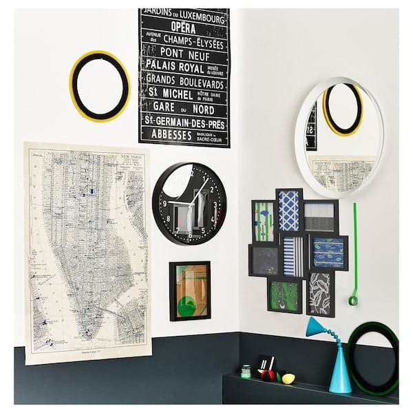 Ikea VÄXBO - Collage frame for 8 photos, black, 13x18 cm