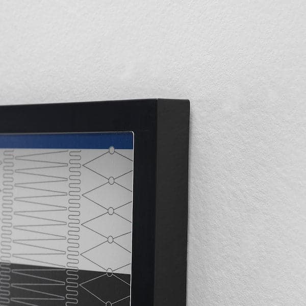 Ikea VÄXBO - Collage frame for 8 photos, black, 13x18 cm