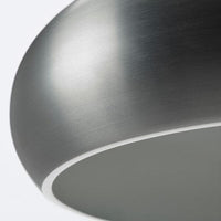 VÄXJÖ - Pendant lamp, aluminium-colour, 38 cm - best price from Maltashopper.com 10466456