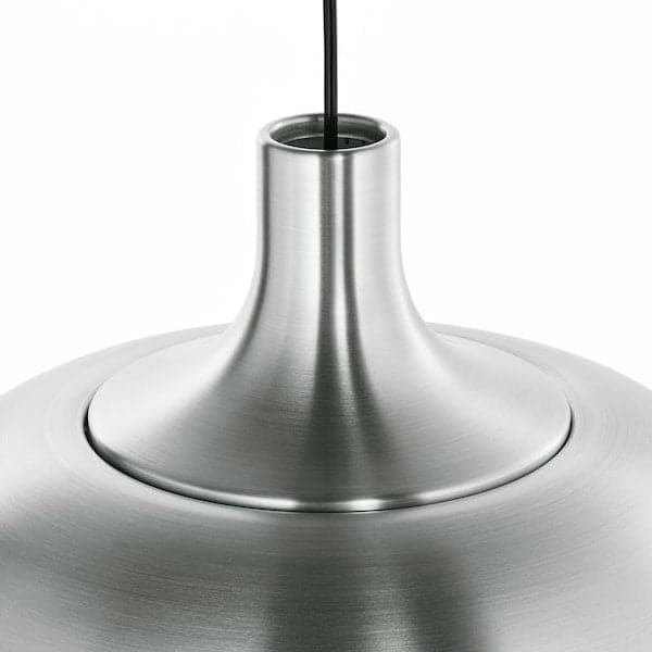 VÄXJÖ - Pendant lamp, aluminium-colour, 38 cm - best price from Maltashopper.com 10466456