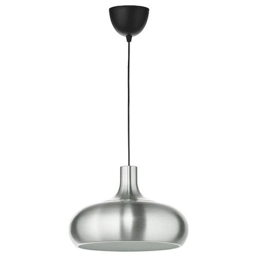 VÄXJÖ - Pendant lamp, aluminium-colour, 38 cm
