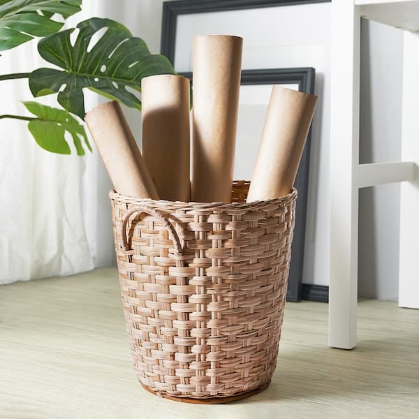 VÄXTHUS - Basket, rattan/handmade, 32x35 cm - best price from Maltashopper.com 40551132
