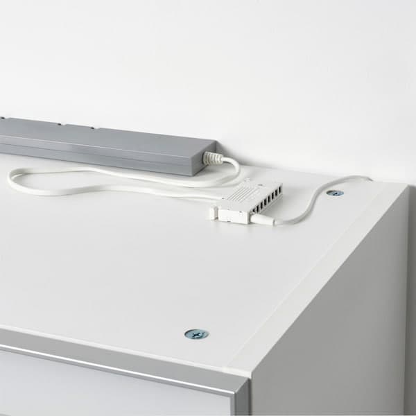 Ikea VÅGDAL - Connection cord, white, 3.5 m