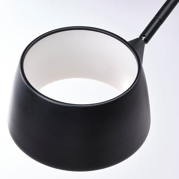 Ikea VÅGHÖJD - LED floor lamp, adjustable light intensity black ,