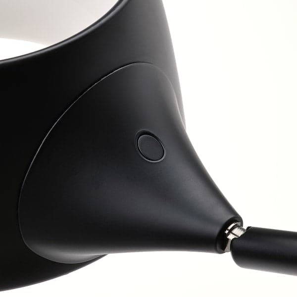 Ikea VÅGHÖJD - LED floor lamp, adjustable light intensity black ,