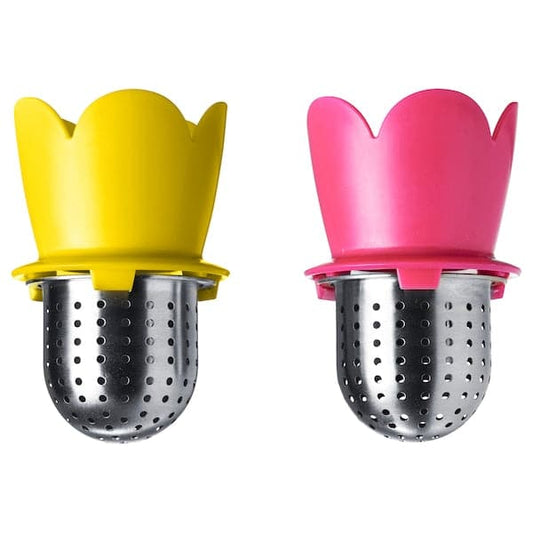 Ikea VÅGRÄT - Tea Infuser, light red/yellow ,