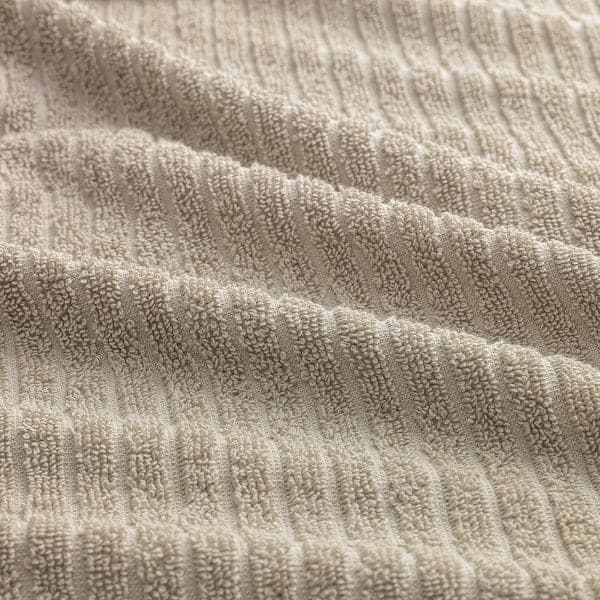 VÅGSJÖN - Bath towel, light beige, 70x140 cm - best price from Maltashopper.com 10494609