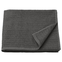 VÅGSJÖN - Bath towel, dark grey, 70x140 cm - best price from Maltashopper.com 30353608