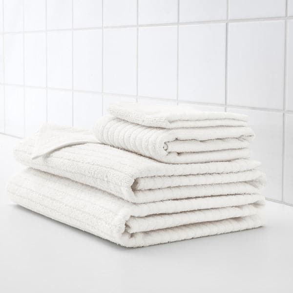 Ikea VÅGSJÖN Guest towel - white 30x50 cm , 30x50 cm