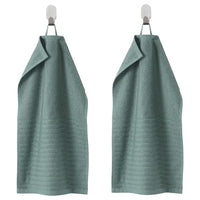 VÅGSJÖN Guest towel - turquoise-gray 30x50 cm - best price from Maltashopper.com 90488039