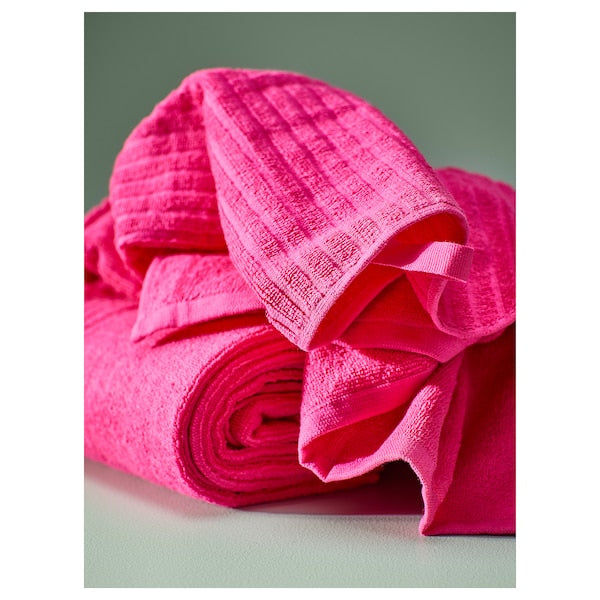 VÅGSJÖN - Guest towel, bright pink,30x50 cm - best price from Maltashopper.com 20571089