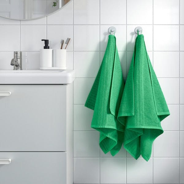 Ikea VÅGSJÖN - Towel, bright green,50x100 cm