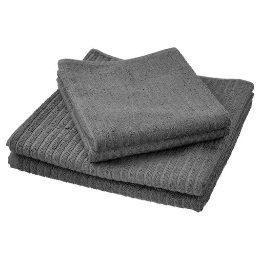 Ikea VÅGSJÖN - Hand/bath towels set J