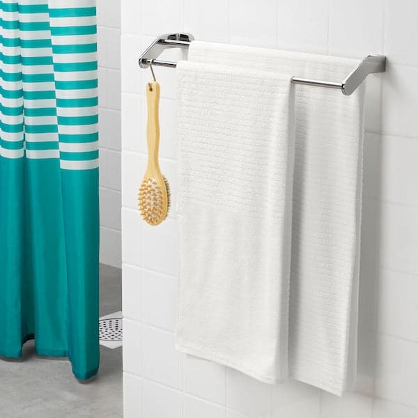 Ikea VÅGSJÖN - Bath sheet, white, 100x150 cm