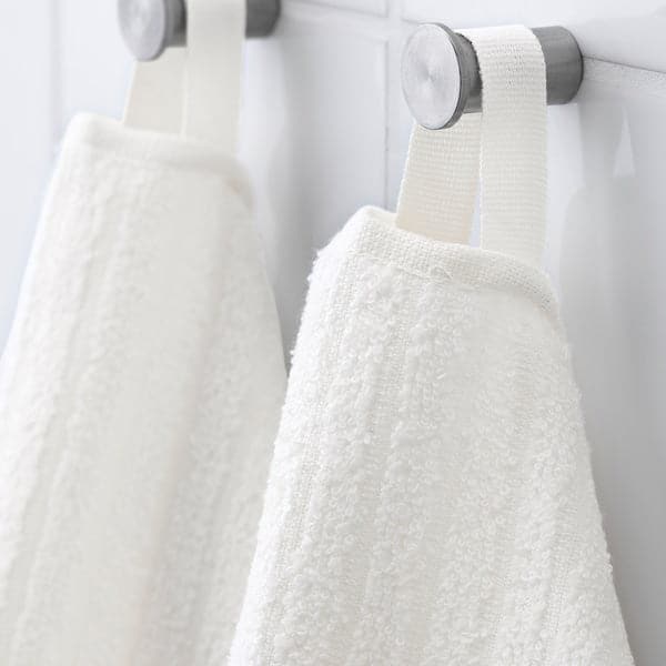 VÅGSJÖN - Bath sheet, white, 100x150 cm - best price from Maltashopper.com 20350988