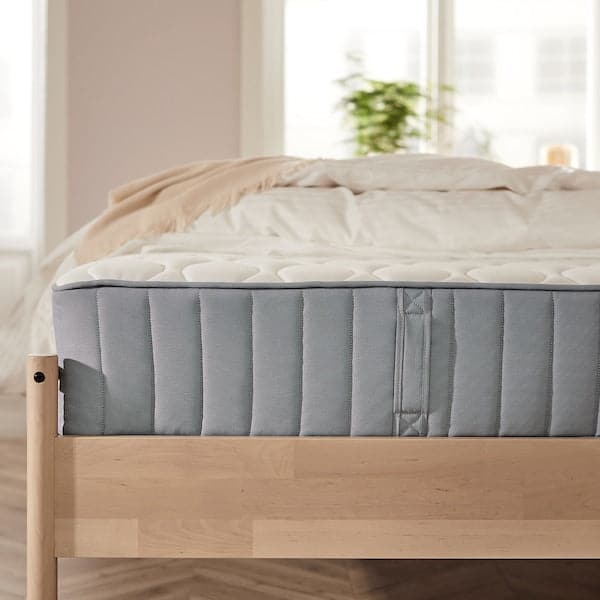 Ikea VÅGSTRANDA Pocket sprung mattress, extra firm/light blue, 140x200 cm