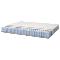 VALEVÅG - Pocket sprung mattress, extra firm / light blue,80x200 cm - best price from Maltashopper.com 90470020