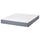 VALEVÅG pocket sprung mattress, extra firm/light blue, 140x200 cm