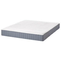 VALEVÅG Pocket sprung mattress, extra firm/light blue, 160x190 cm - best price from Maltashopper.com 60531708