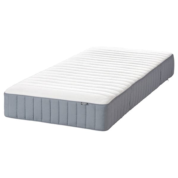 Ikea VALEVÅG Pocket sprung mattress firm/light blue 80x200 cm , 80x200 cm