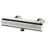 VALLAMOSSE - Thermostatic shower mixer, chrome-plated, 150 mm - best price from Maltashopper.com 10349655