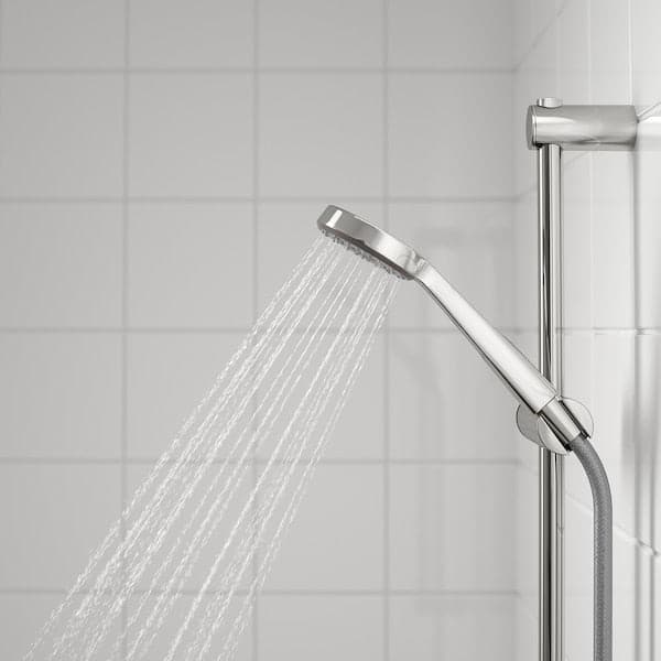 Ikea VALLAMOSSE Shower/rod set for ups and downs - chrome ,
