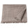 VALLASÅN bath towel, light grey/brown, 140x70 cm